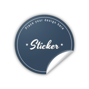 Custom imprinting of Sticker